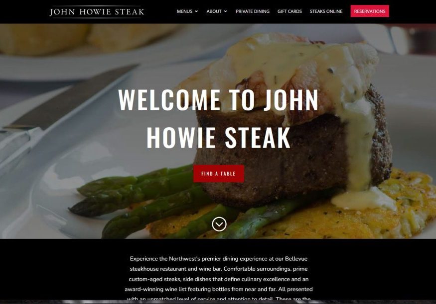chef howie steak