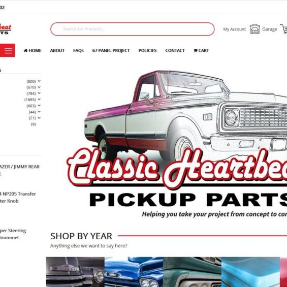 Classic Heartbeat Website